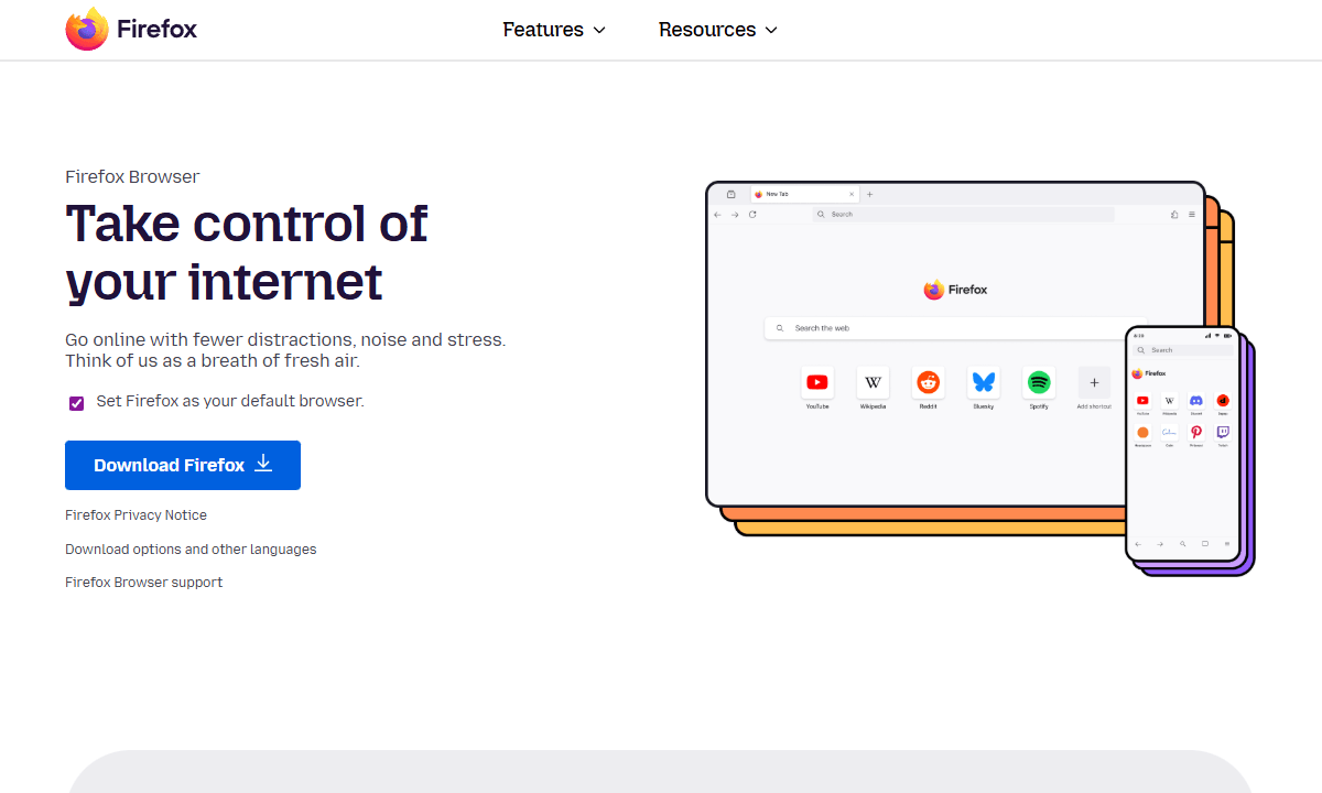 best privacy software firefox