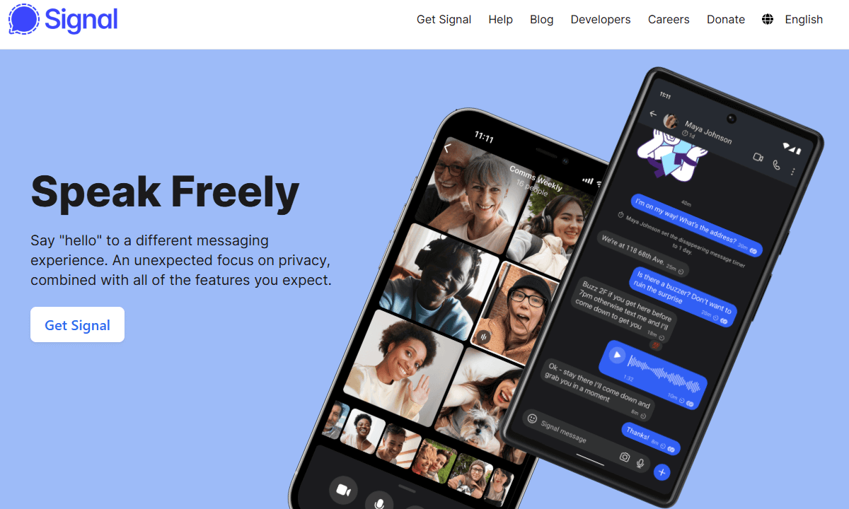 best privacy software signal