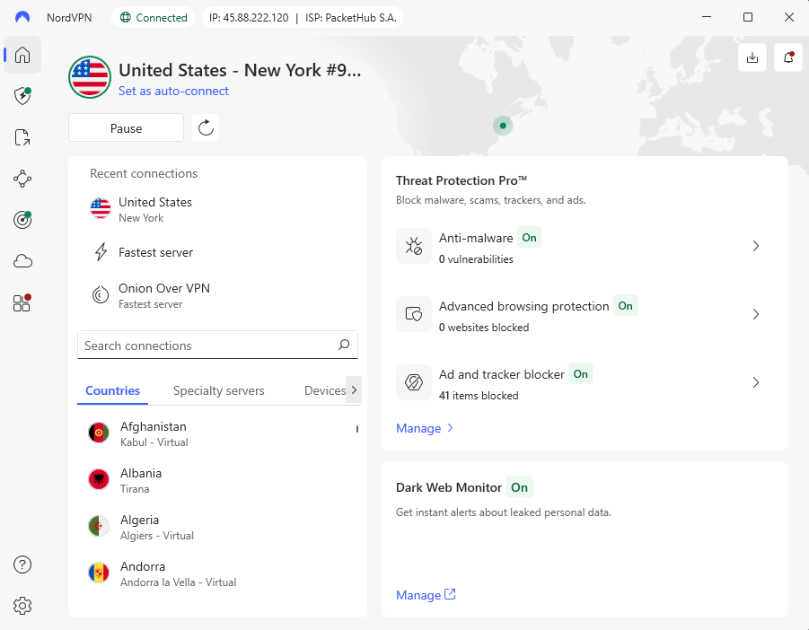 free streaming vpn nordvpn