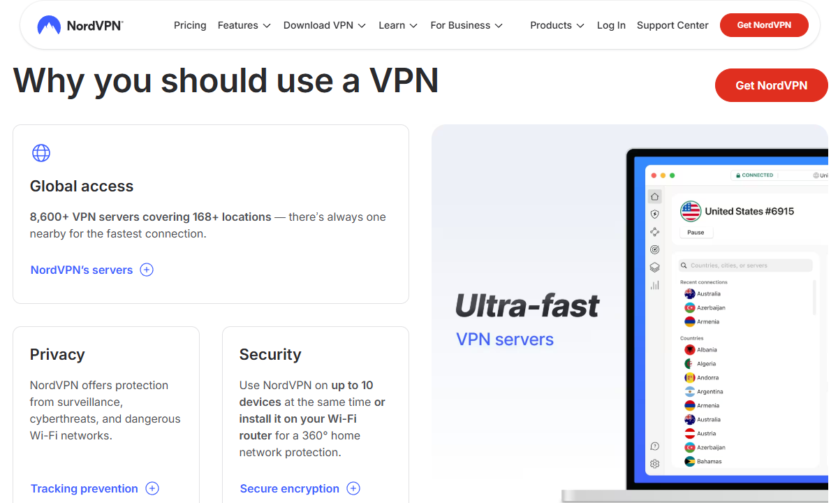 iptv vpn nordvpn website
