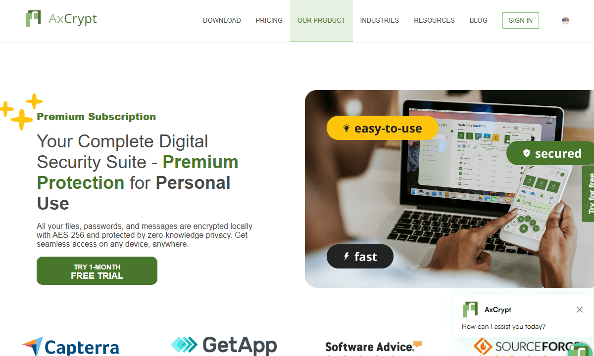best hard drive encryption axcrypt
