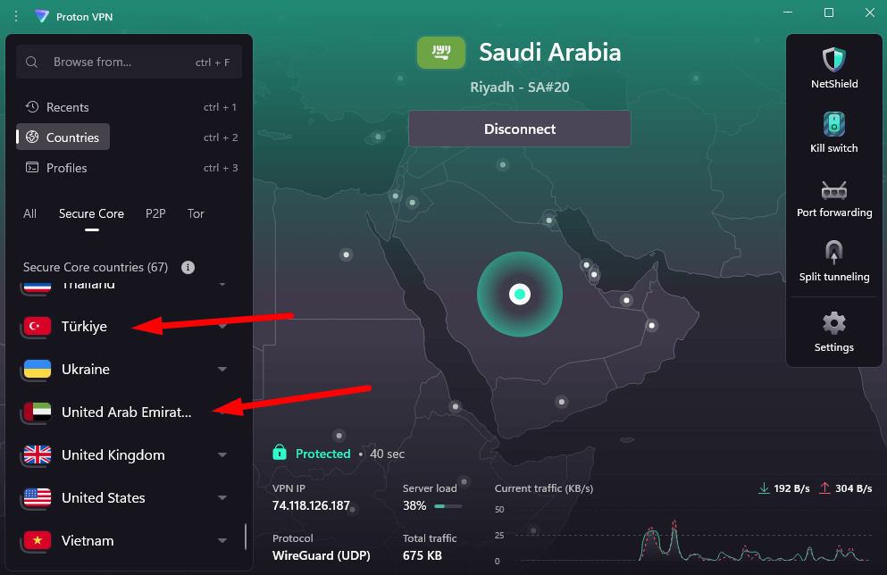 best saudi arabia vpn proton vpn secure core