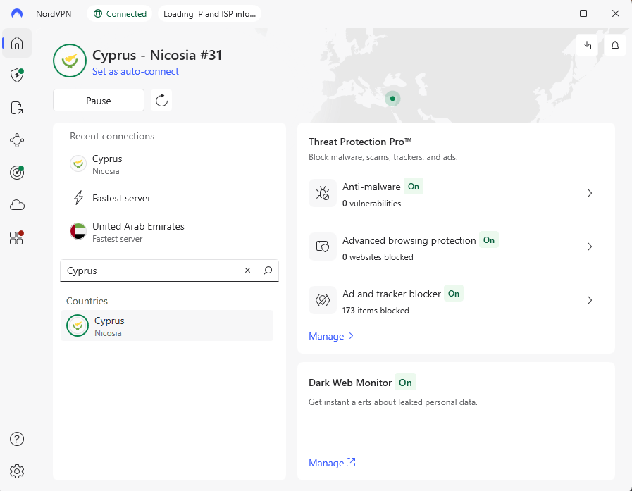 best vpn cyprus nordvpn