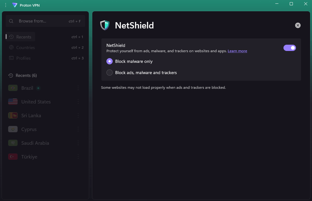 brazil vpn proton vpn netshield
