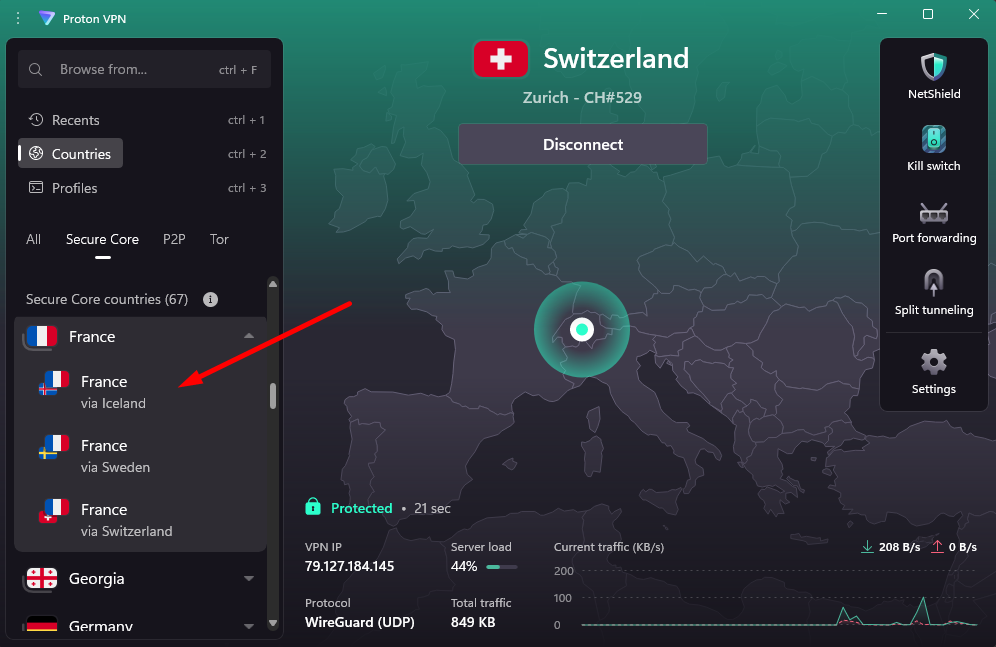 vpn binance protonvpn secure core