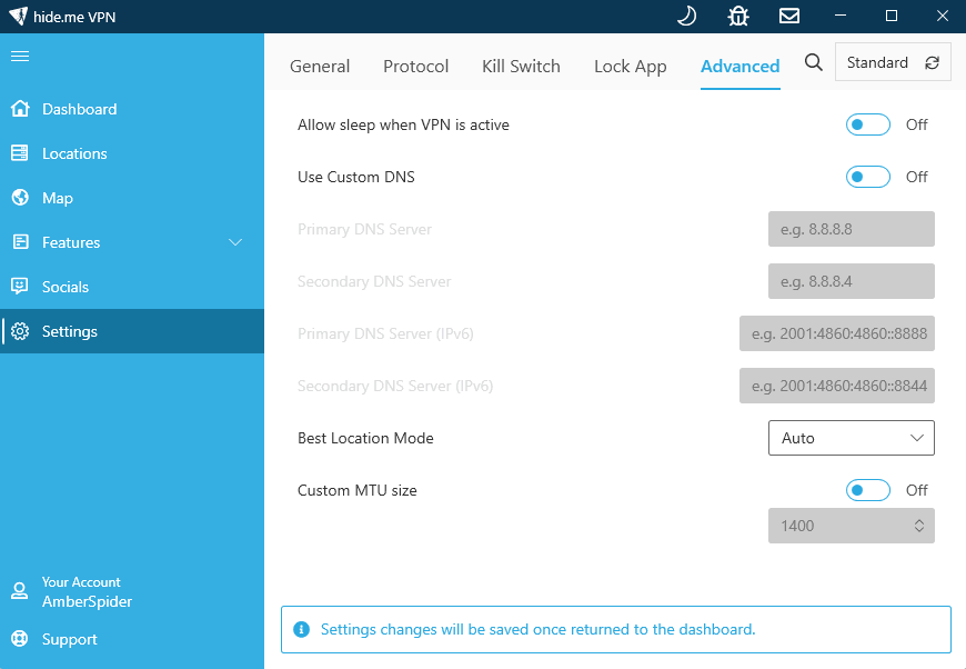 colombia vpn hideme customize