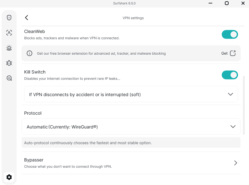 colombia vpn surfshark settings