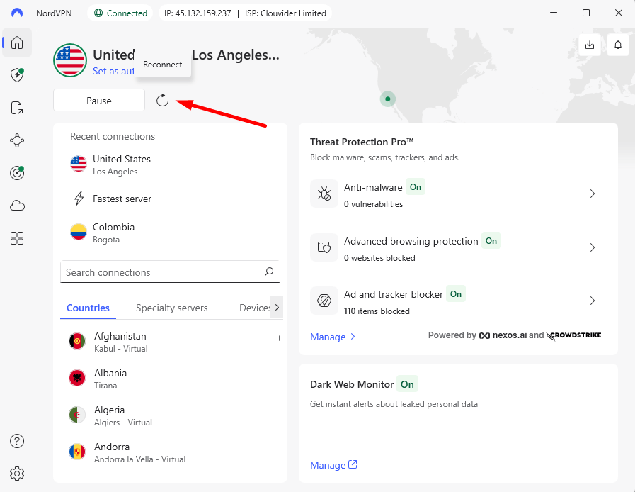 espn plus vpn nordvpn reconnect