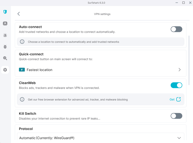 espn plus vpn surfshark cleanweb