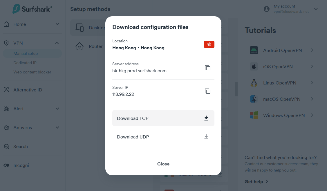 china vpn backup plans